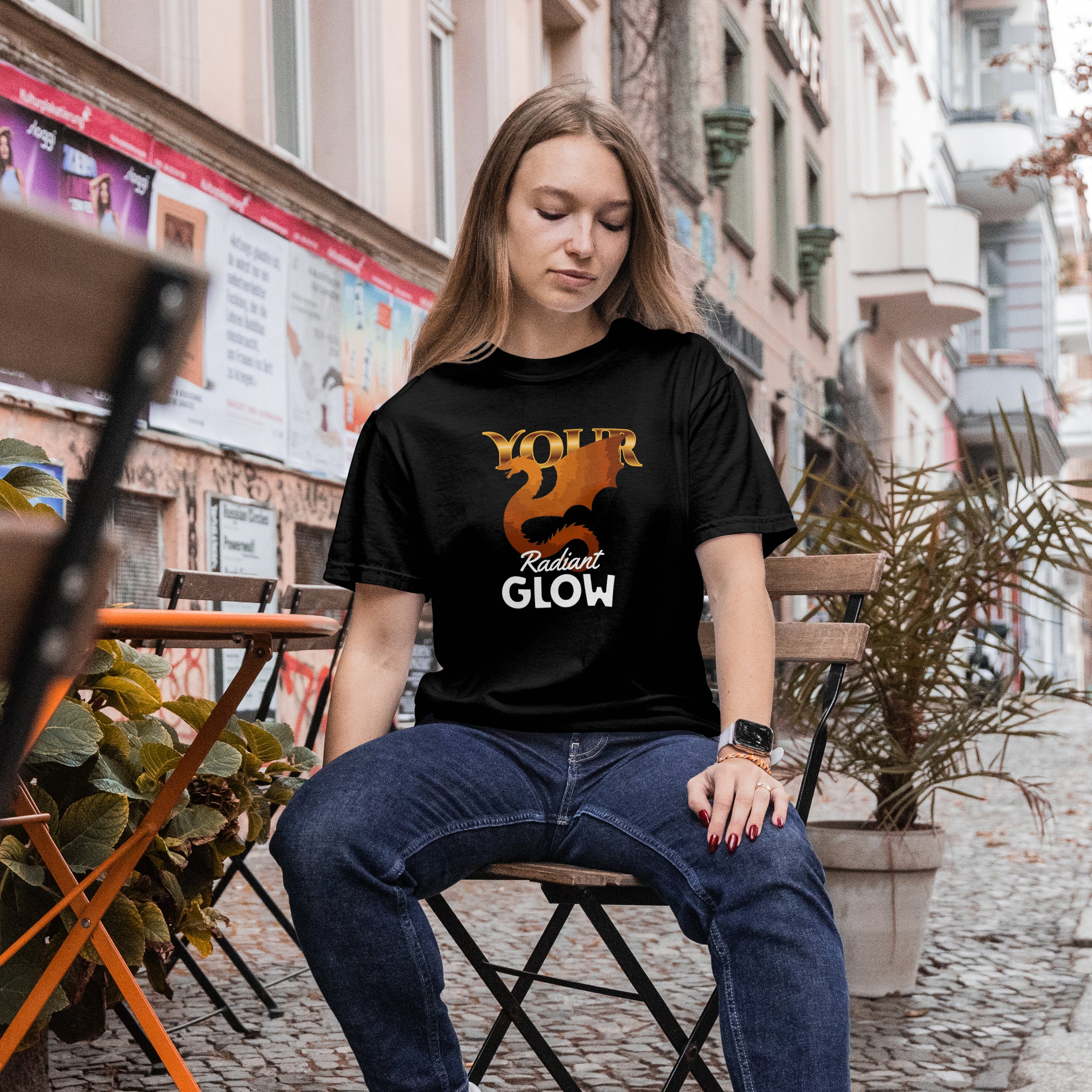 Expressing Your Thoughts- Your Glow Unisex Oversized Classic T-Shirt