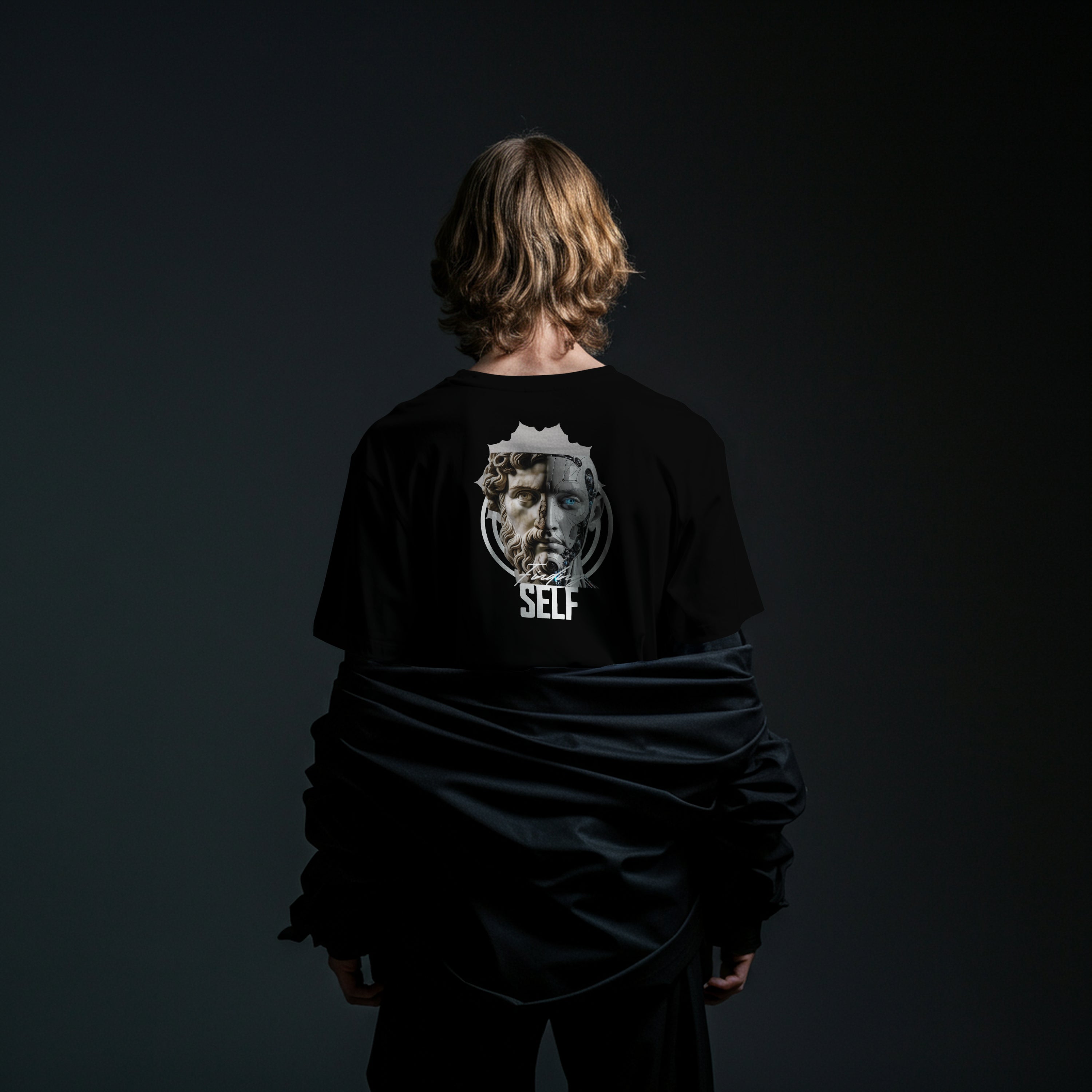 Expressing Your Thoughts- Finding Self Unisex Oversized Classic T-Shirt
