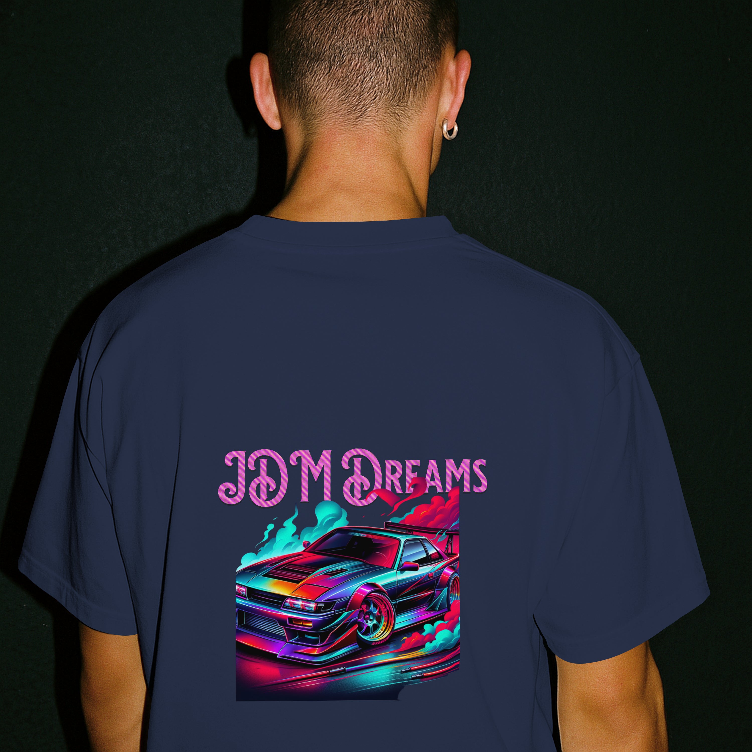 "JDM Dreams" Retro Car Culture T-Shirt | Synthwave Graphic Tee