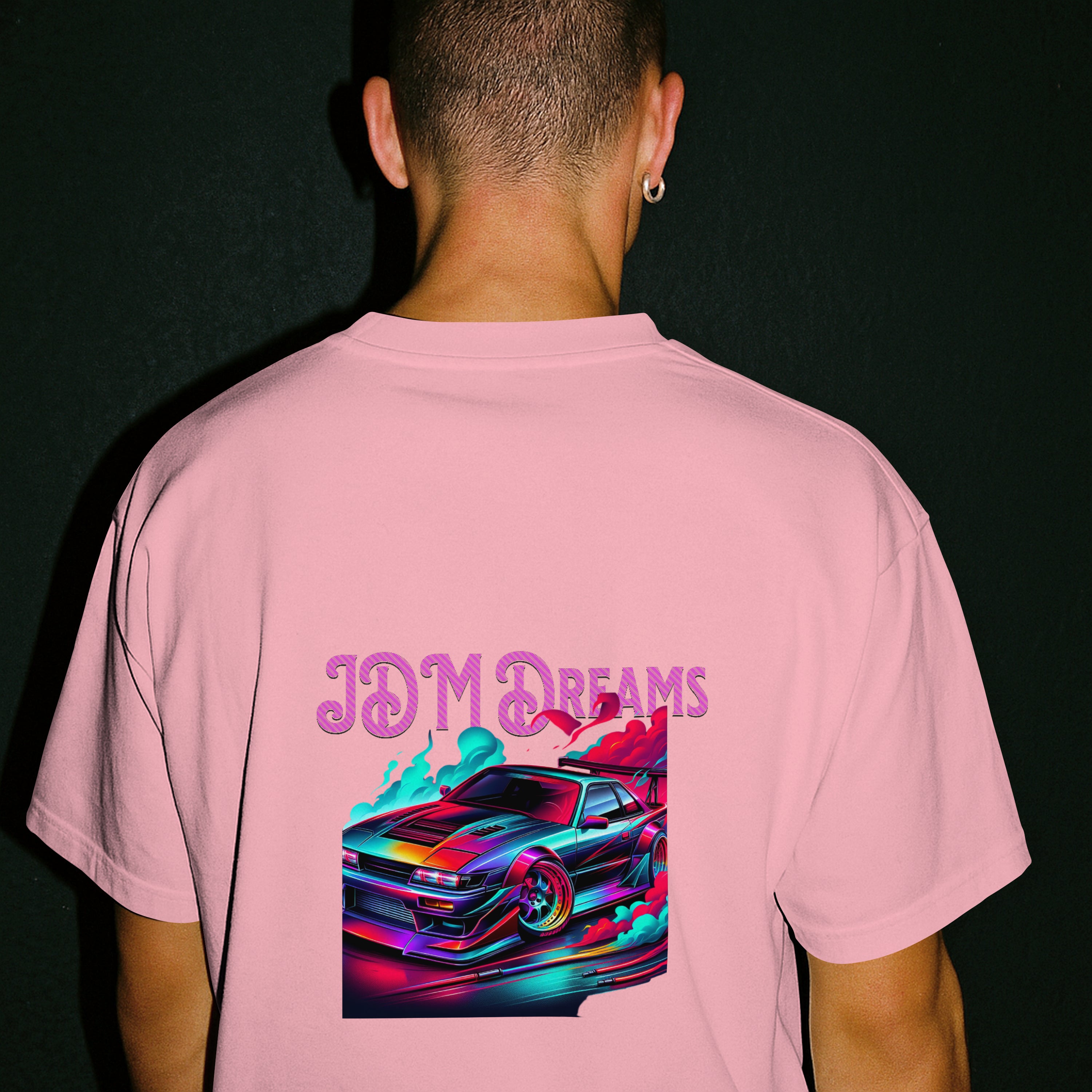 "JDM Dreams" Retro Car Culture T-Shirt | Synthwave Graphic Tee
