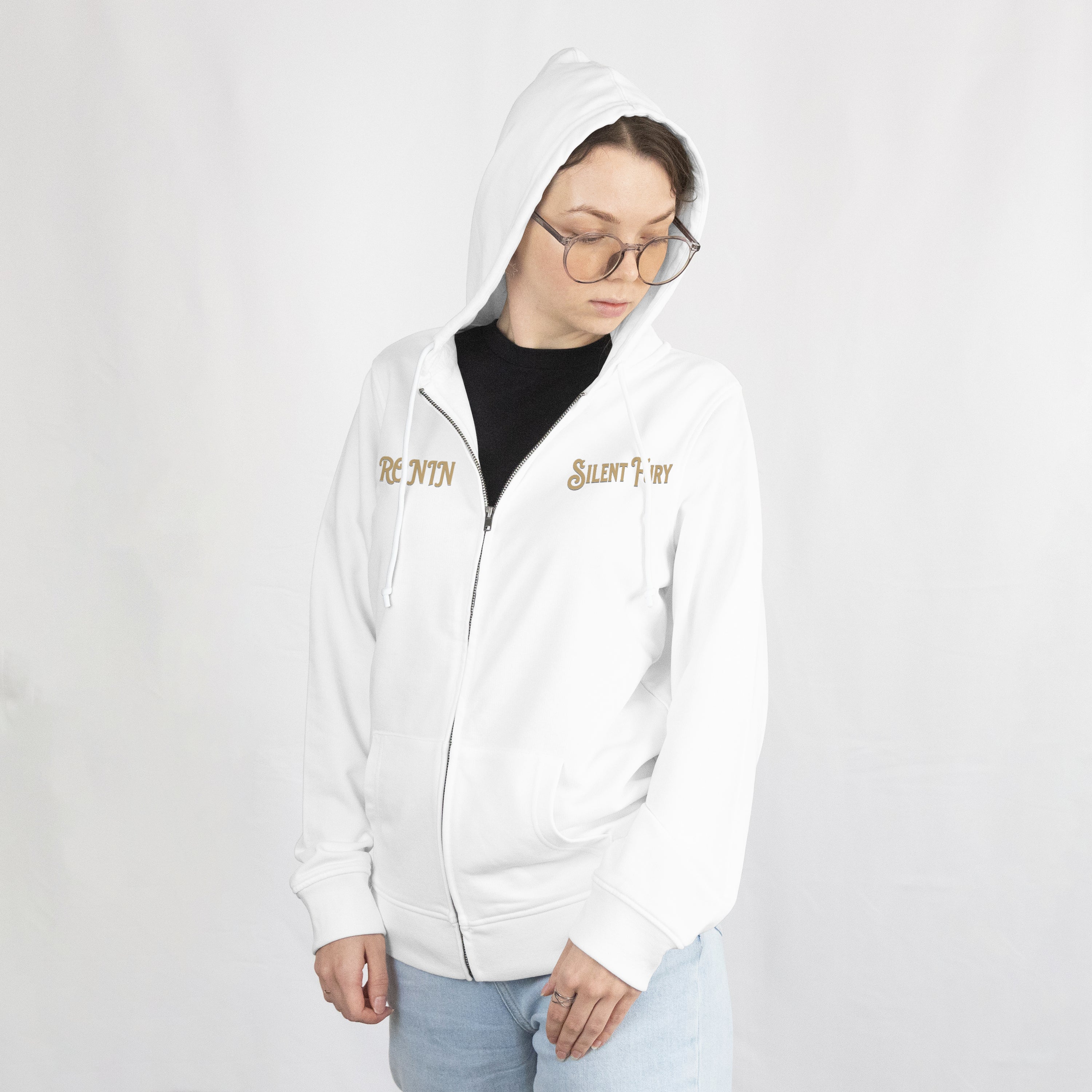 "Silent Fury" Shinobi Zip-Up Hoodie | Heavyweight 400 GSM Cotton
