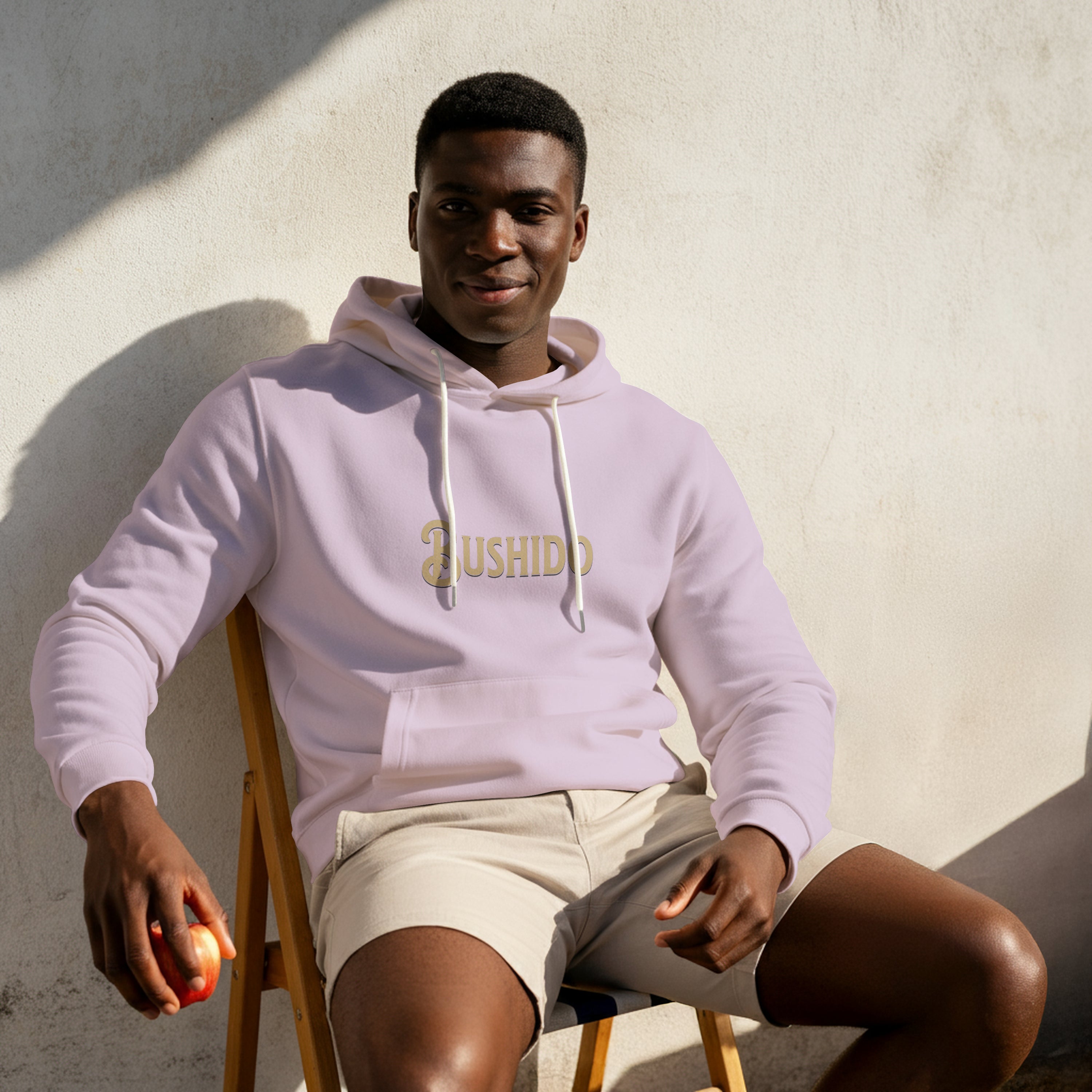 "Bushido" The Way of the Warrior Hoodie | Samurai Silhouette & Minimalist Styles