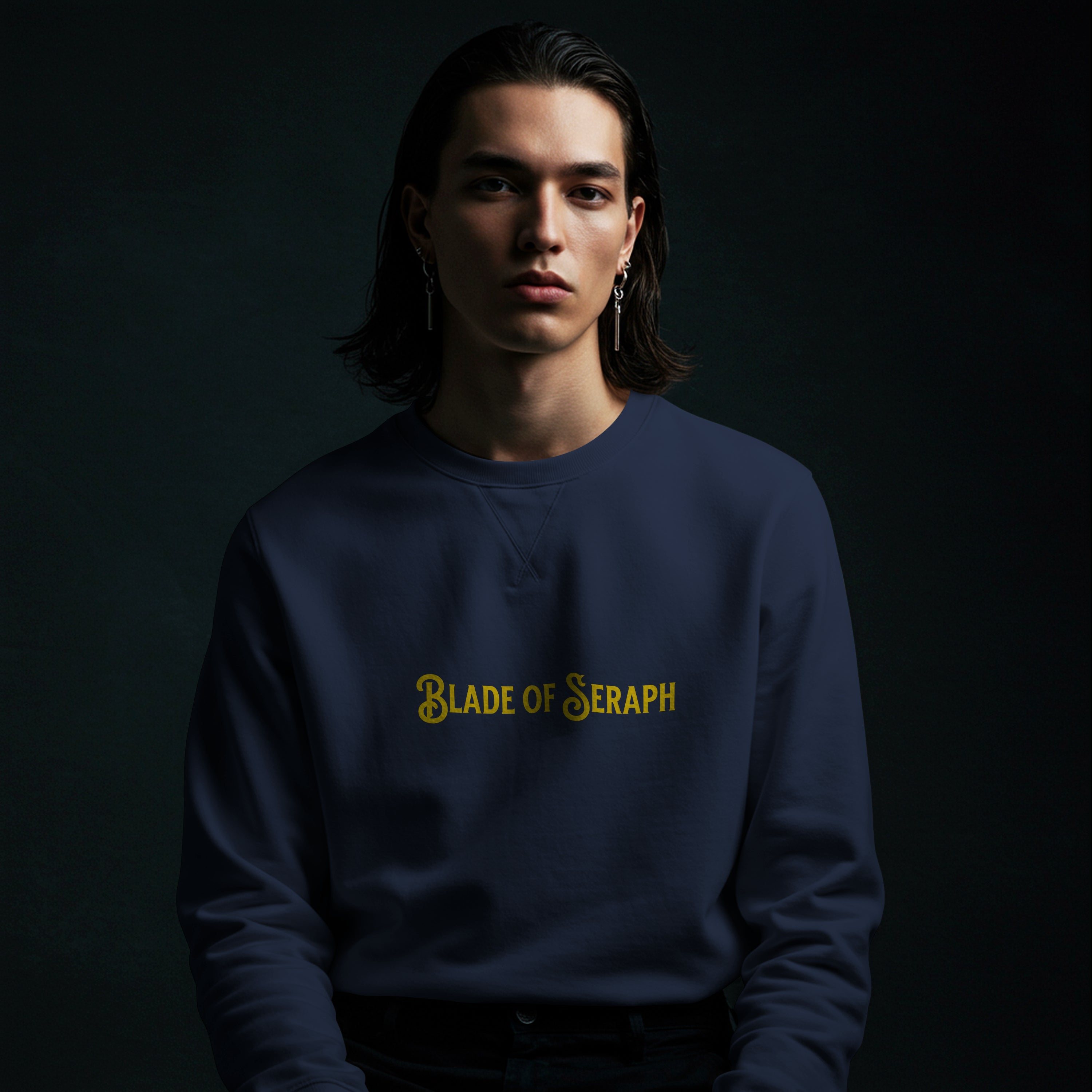 Blade of the Seraph – Unisex Oversized Sweatshirt