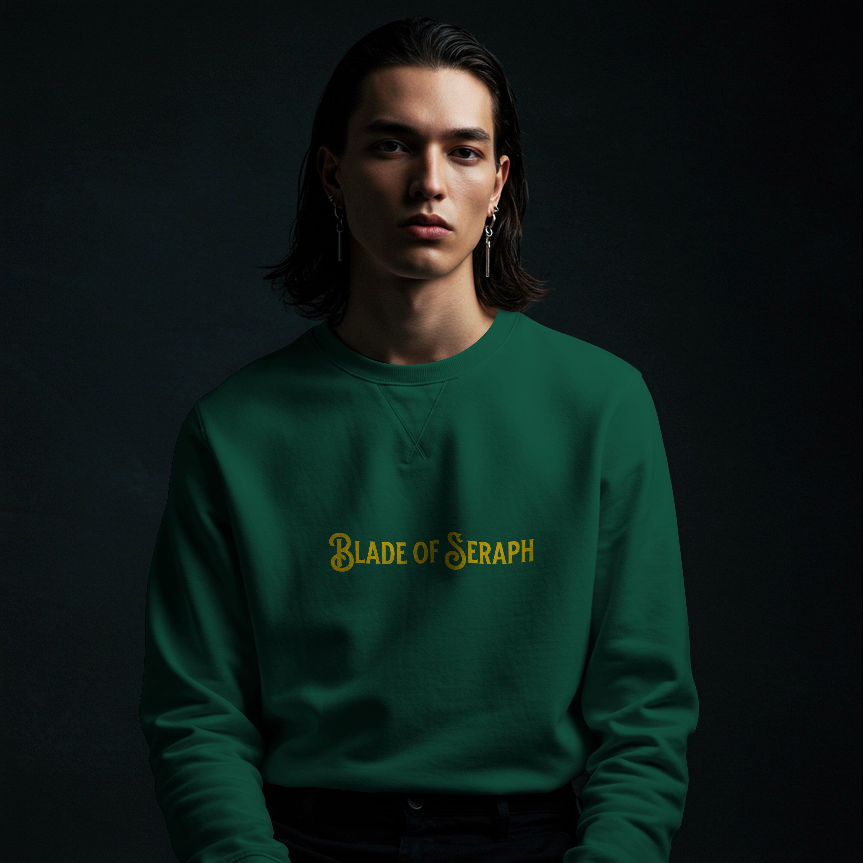Blade of the Seraph – Unisex Oversized Sweatshirt