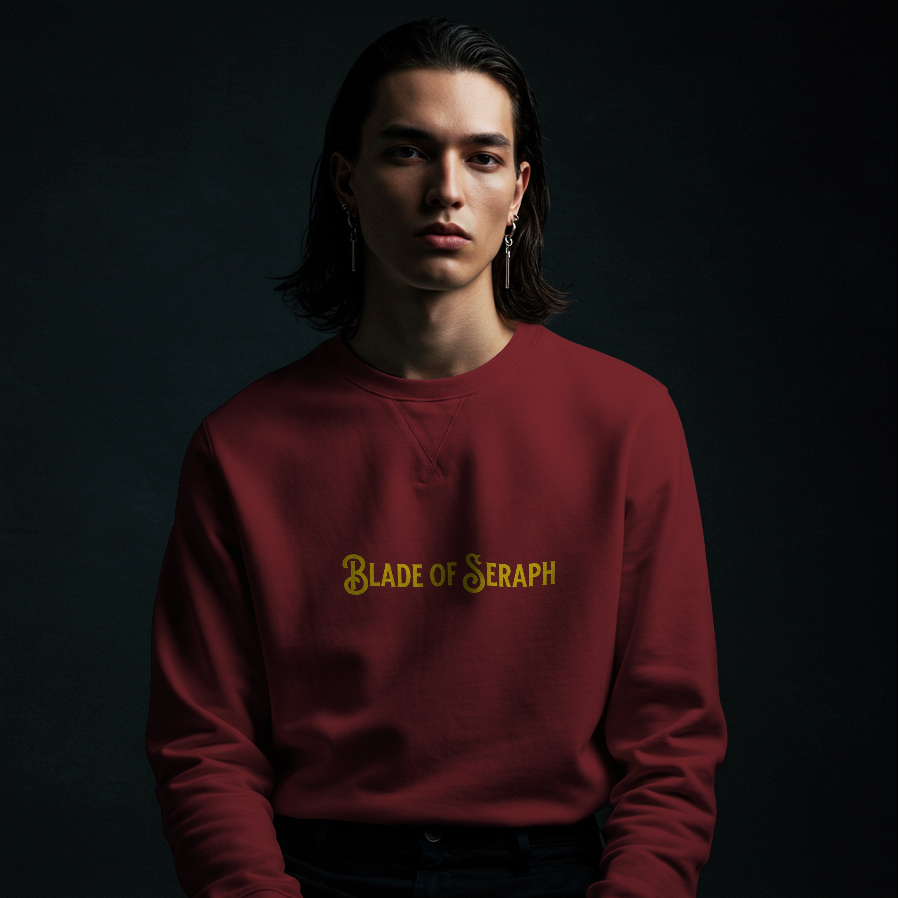 Blade of the Seraph – Unisex Oversized Sweatshirt