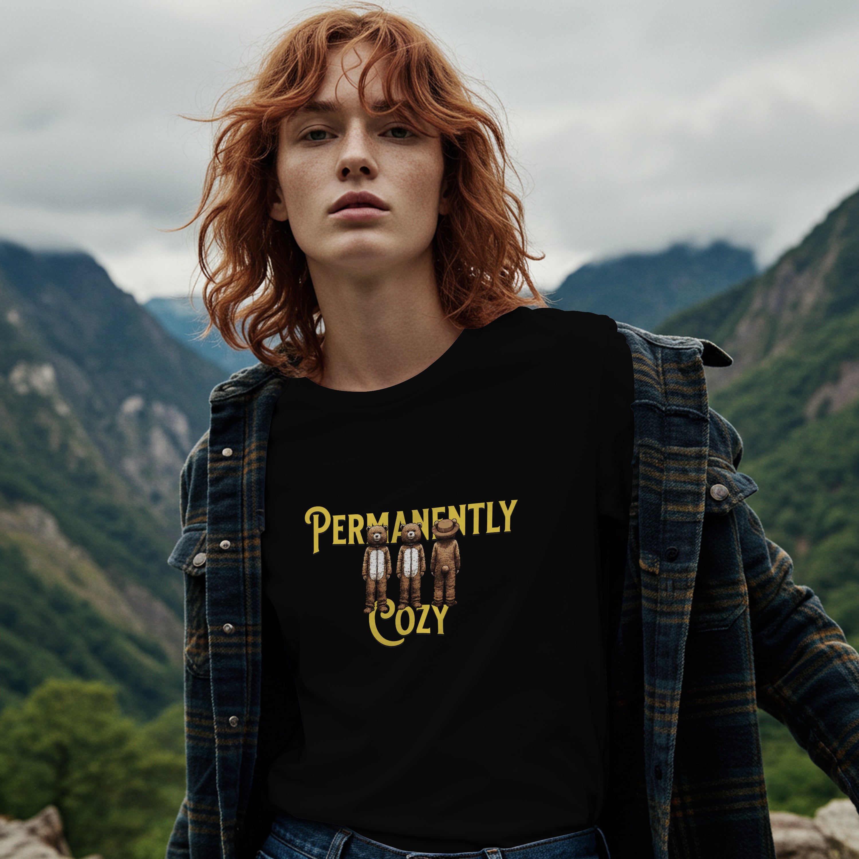 Permanently Cozy Oversized Tee | 100% Cotton (180 GSM)
