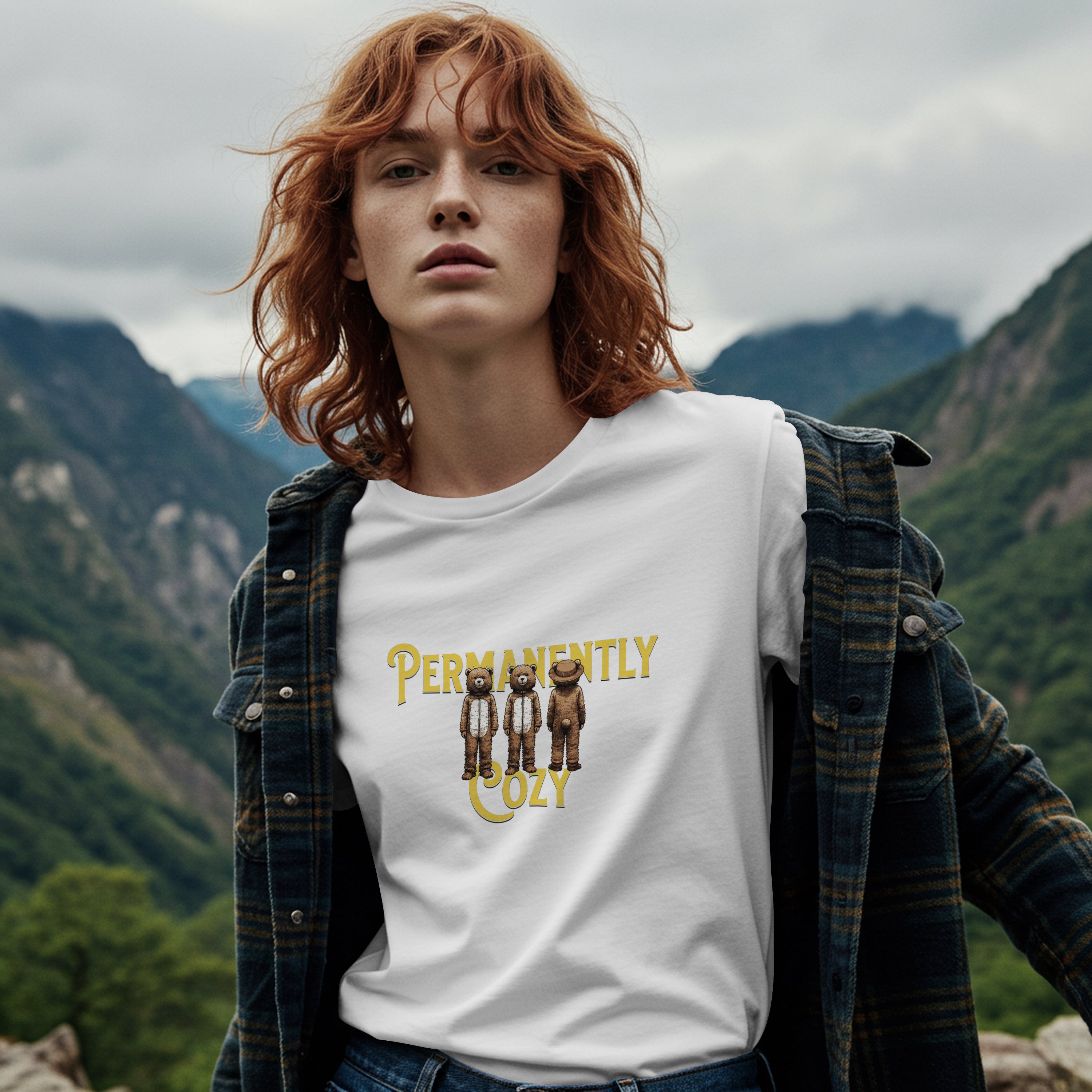 Permanently Cozy Oversized Tee | 100% Cotton (180 GSM)