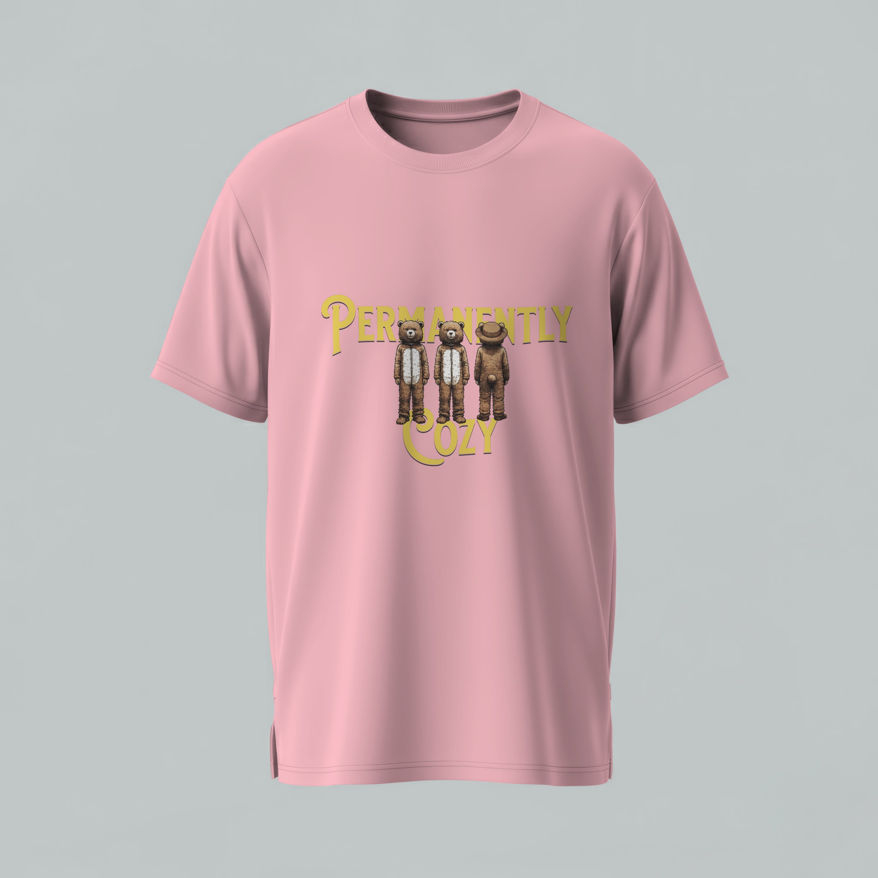 Permanently Cozy Oversized Tee | 100% Cotton (180 GSM)