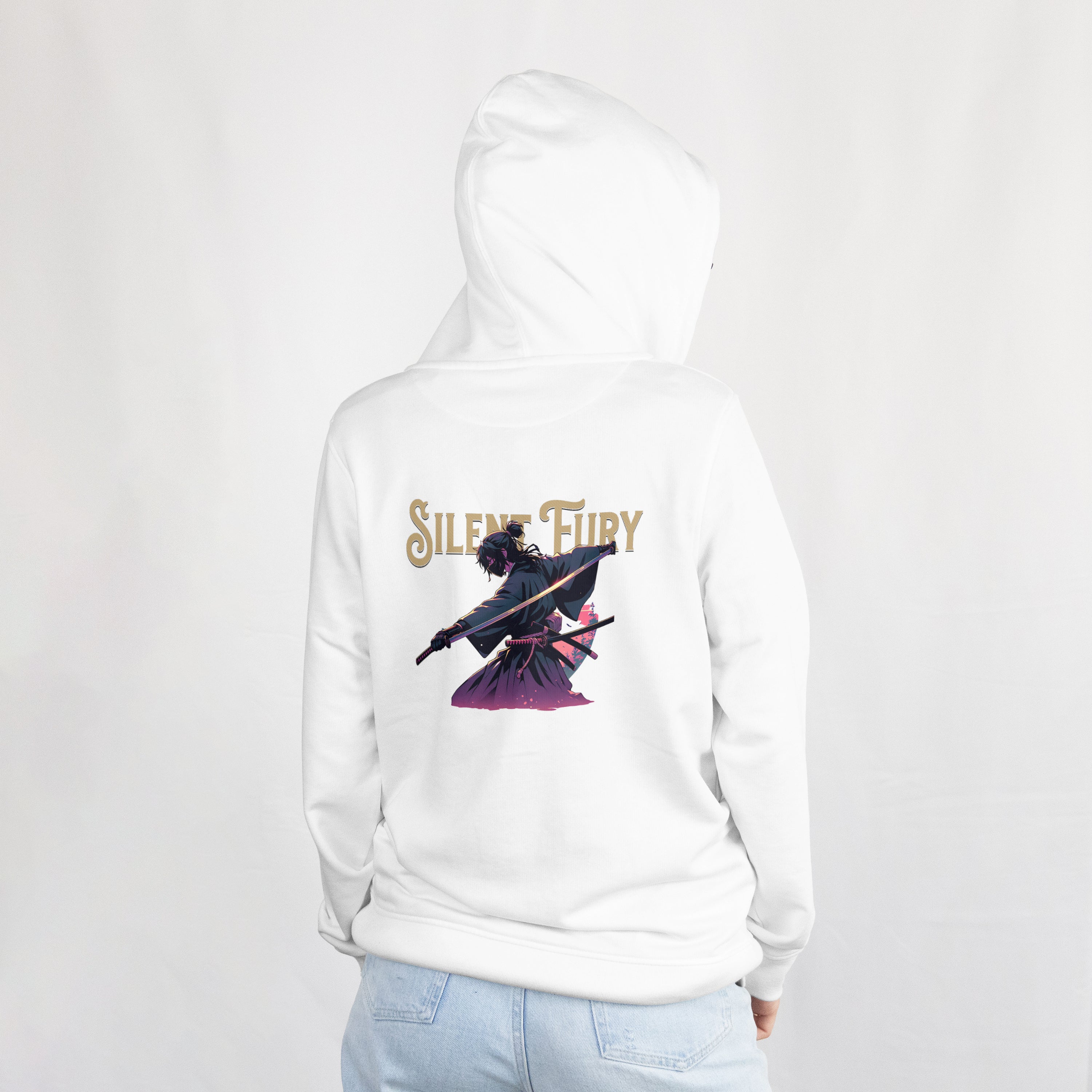 "Silent Fury" Shinobi Zip-Up Hoodie | Heavyweight 400 GSM Cotton