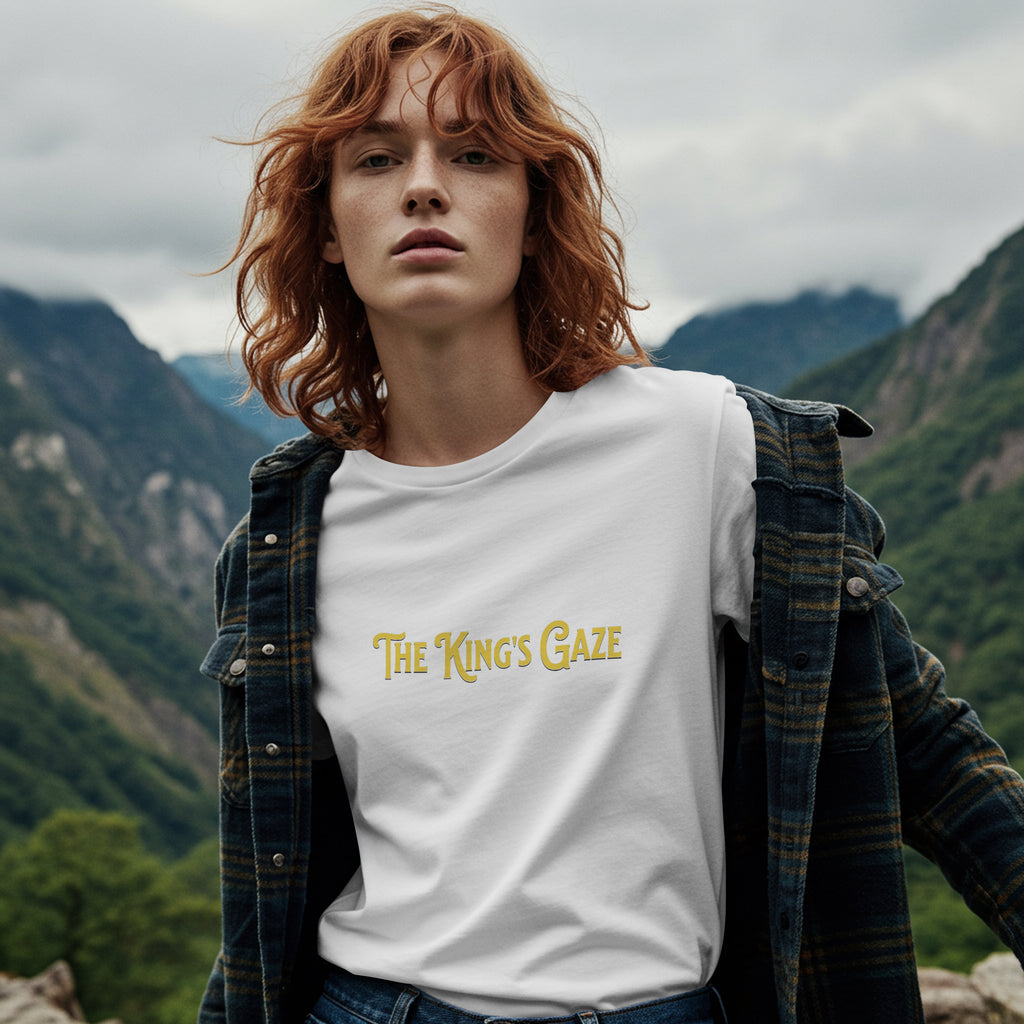 "The King's Gaze" Oversized Lion T-Shirt | 240 GSM Heavyweight Cotton